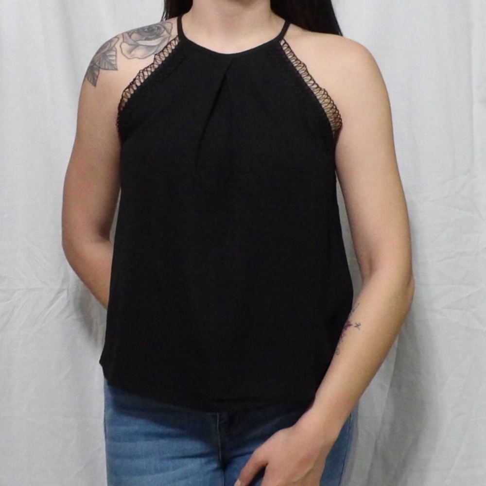 Black Lace Tank